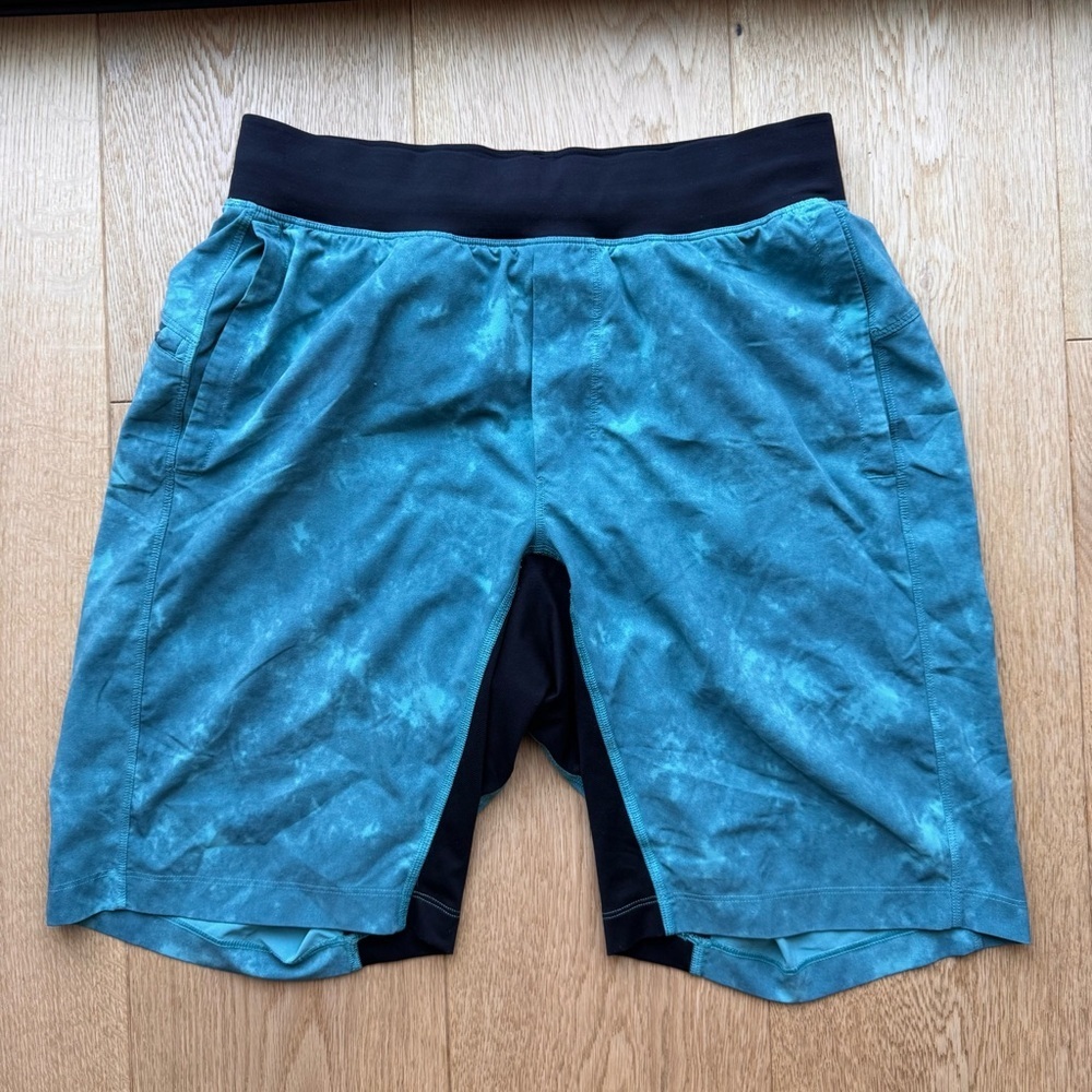 LULULEMON SHORTS Men's T.H.E Short unlined Aqua